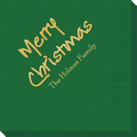 Studio Merry Christmas Napkins